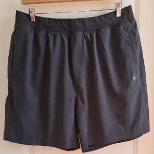 GAIAM Men's Dark Blue Athletic Shorts